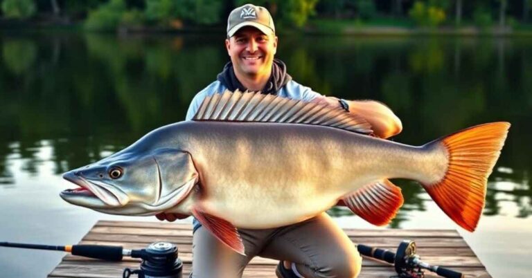 Blue Spring Make Langley 56 Pound Catfish Record